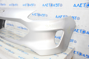 Front bumper bare Ford Escape MK4 20-22 without parking sensors, silver, pressed