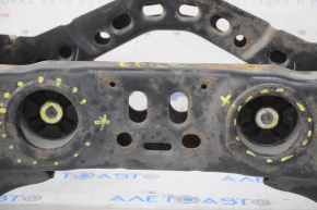 Rear subframe Ford Edge 15- AWD 1 torn C/B, 3 C/B of subframe cracked, 2 torn C/B, 2 C/B of gearbox cracked