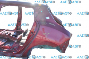 Quarter wing rear left Nissan Leaf 13-17 red NAH on the body, bump