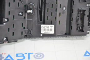 Radio and climate control panel Ford Edge 15-18 auto, dual zone for a small monitor scratches on buttons