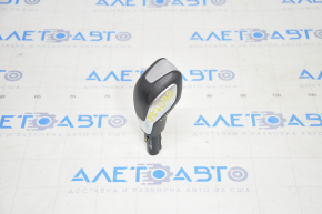 Gear knob Ford Edge 15-18 black, leather scratches
