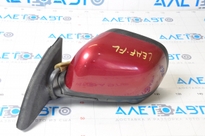 Side mirror left Nissan Leaf 13-17 9 pins, 5+4, heated, camera, red
