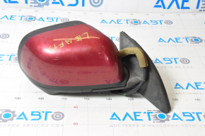 Side mirror right Nissan Leaf 13-17 9 pins, 5+4, heated, camera, red