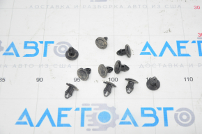 Clip for fastening front bumper protection 10pcs Tesla Model 3 18-