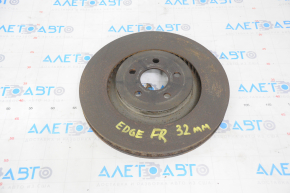 Front right brake disc Ford Edge 15-22 345/32mm