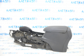 Central console armrest Ford Escape MK4 20- leather, black, scratches, no overlay, melted