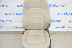 Driver's seat Ford Edge 15- without airbag, electric, beige cloth for cleaning