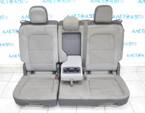 Rear row of seats 2nd row Ford Escape MK4 20-22 without airbag, manual, gray cloth, dry cleanable