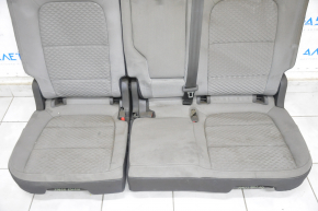 Rear row of seats 2nd row Ford Escape MK4 20-22 without airbag, manual, gray cloth, dry cleanable