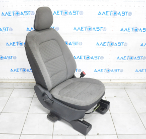 Passenger seat Ford Escape MK4 20-22 without airbag, mechanical, heated, gray cloth, dry cleanable