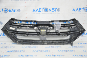 Radiator grill grill Ford Edge 15-18 complete with badge broken fasteners, worn emblem, sand