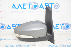 Side mirror right Ford C-max MK2 13-18 7 pins, turn signal, graphite