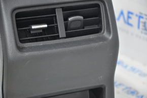 Central console with armrest Ford Edge 15-18 black without heating scratches