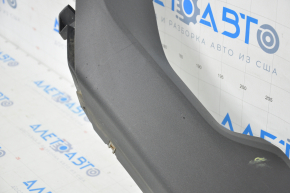 Lower lip of the front bumper Ford Edge 15-18 pre-rest, the structure is sawed, the fasteners are broken