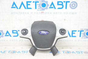 Airbag in steering wheel driver Ford C-max MK2 13-18 black, with buttons
