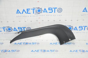 Upper right trunk door trim Ford Edge 15 - black plastic turned white, scratch