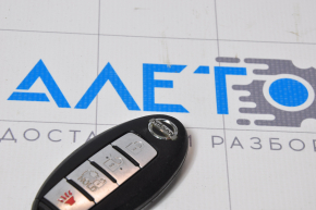Smart key 4 buttons Nissan Leaf 13-17 useful chrome