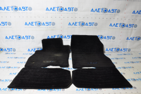 Set of floor mats Nissan Leaf 13-17 cloth black