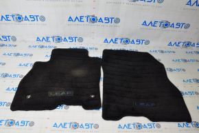 Set of floor mats Nissan Leaf 13-17 cloth black