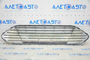Front bumper grille upper Ford C-max MK2 13-16 usa prerest, sand on chrome, non-factory holes