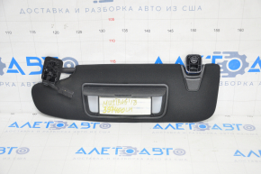 Left visor Ford Mustang mk6 15- coupe black scratches on mirror cover