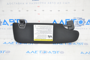 Left visor Ford Mustang mk6 15- coupe black scratches on mirror cover