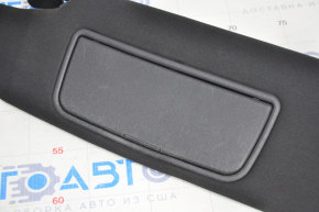 Left visor Ford Mustang mk6 15- coupe black scratches on mirror cover
