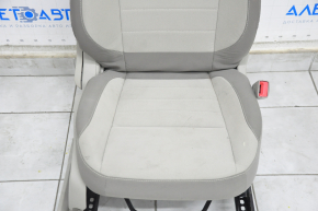 Passenger seat Ford C-max MK2 13-18 without airbag, mechanical, beige cloth, dry cleanable