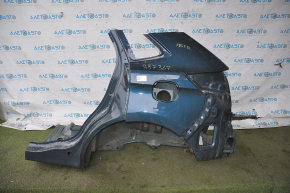 Quarter wing rear left Ford Edge 15-18 blue