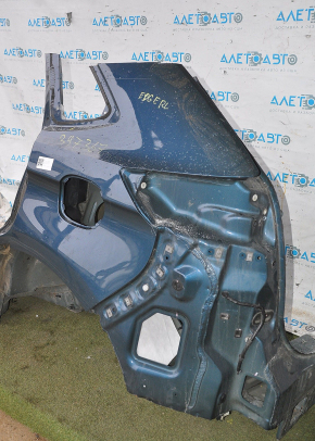 Quarter wing rear left Ford Edge 15-18 blue