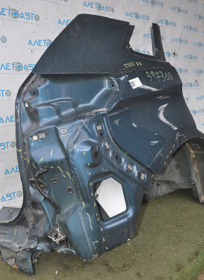 Quarter wing rear right Ford Edge 15- blue, dented