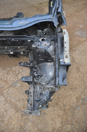 Front quarter left Ford Edge 15-18 blue on the body