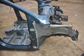Front right quarter Ford Edge 15-18 blue on the body