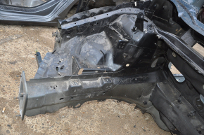 Front right quarter Ford Edge 15-18 blue on the body