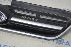 Grill grill Ford C-max MK2 13-18 with emblem, sand