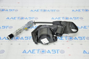 Driver's seat belt Ford Mustang mk6 18-rest coupe black, with tensioner