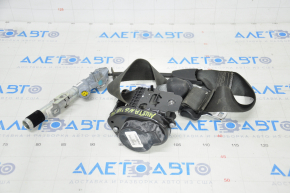 Driver's seat belt Ford Mustang mk6 18-rest coupe black, with tensioner