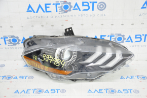 Headlight front right complete Ford Mustang mk6 18- LED sand