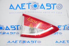 Inner taillight trunk lid left Ford Escape MK3 13-16 pre-restoration, for polishing