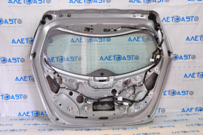 Naked trunk door with glass Nissan Leaf 11-17 silver K23