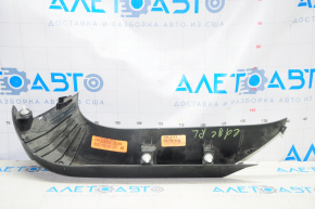 Upper left trunk door trim Ford Edge 15 - black, creases