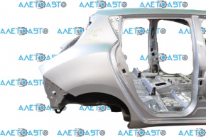 Quarter wing rear right Nissan Leaf 13-17 silver K23, on the body