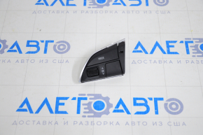 Steering wheel control buttons left Audi A4 B8 13-16 rest, chrome useful