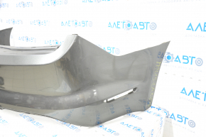 Rear bumper bare Ford Mustang mk6 18- without parking sensors, graphite J7, scratches