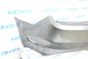Rear bumper bare Ford Mustang mk6 18- without parking sensors, graphite J7, scratches