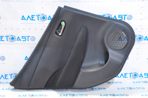 Door trim card rear left Nissan Leaf 13-17 black, armrest cloth