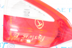 Inner taillight trunk lid left Ford Fiesta 14-19 rest 4d for polishing