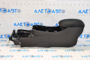 Nissan Leaf 13-17 center console armrest black cloth