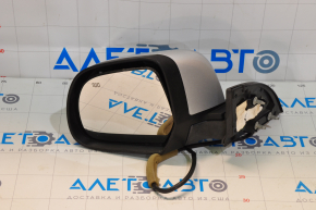 Side mirror left Nissan Leaf 13-17 5 pins, heated, silver