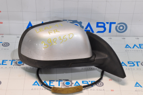 Side mirror right Nissan Leaf 13-17 5 pins, heated, silver